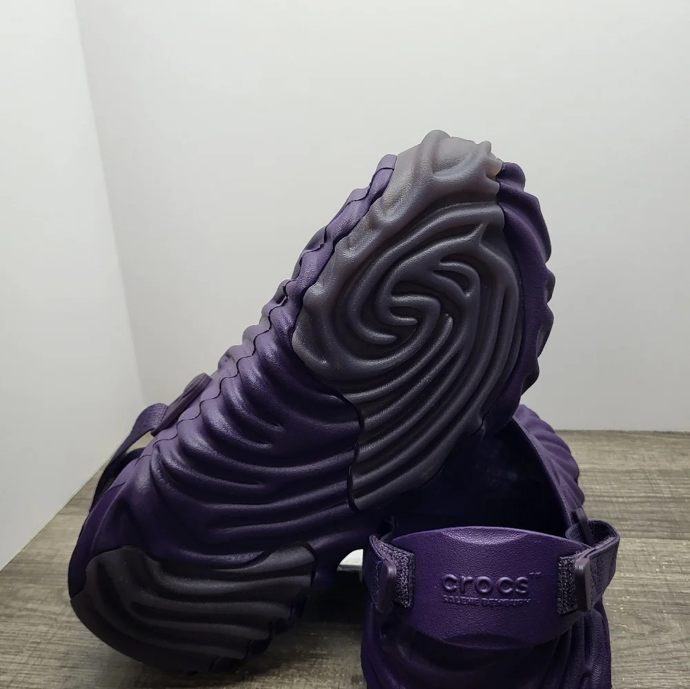 Crocs x Salehe Bembury Pollex Clog Purple 207393-5BC Men’s Size 10 New